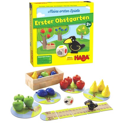 Artikelbild für HABA® Meine ersten Spiele – Erster Obstgarten Lernspielzeug, 1 St., Artikelnummer 819757