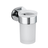 Artikelbild 1 für WENKO Zahnputzbecher Maribor silber, 1 St., Artikelnummer 806921