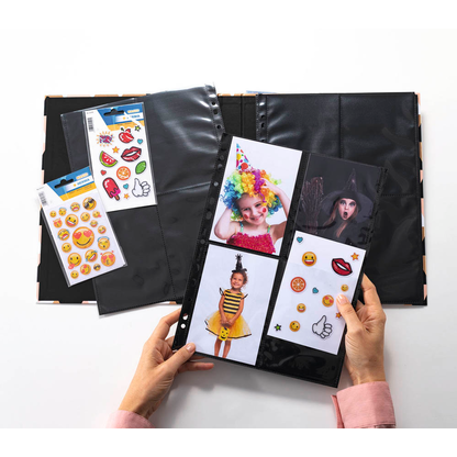 Artikelbild 8 für HERMA Fotosichthüllen Fotophan 10x15 cm schwarz genarbt, 10 St., Artikelnummer 702769