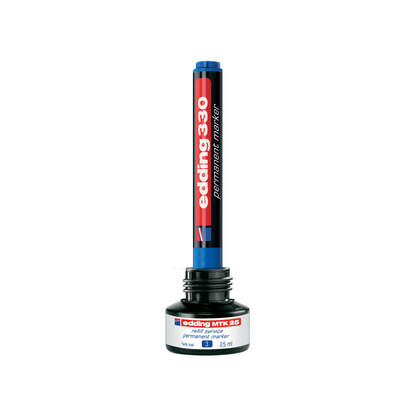 Artikelbild 6 für edding 330 Permanentmarker schwarz 1,0 - 5,0 mm, 10 St., Artikelnummer 420109