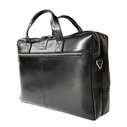 Artikelbild 3 für Exacompta Laptoptasche Exactive Leder schwarz 17537E, Artikelnummer 333079