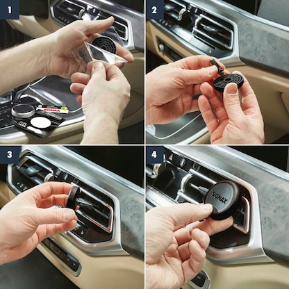 Artikelbild 2 für SONAX Autoduftspender Edeldark herb, 1 St., Artikelnummer 772909