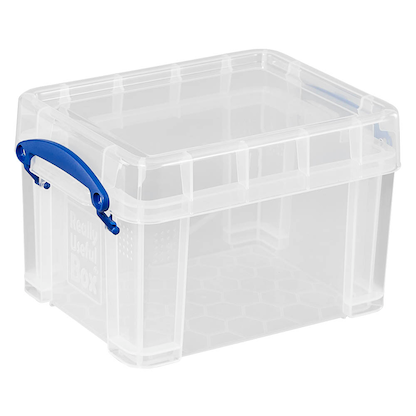 Artikelbild 3 für Really Useful Box Aufbewahrungsboxen-Set transparent, 1 Set, Artikelnummer 575858