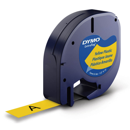 Artikelbild 4 für DYMO Schriftbänder LetraTag 91241 S0721800, 12 mm, farbig sortiert, 1 St., Artikelnummer 445742