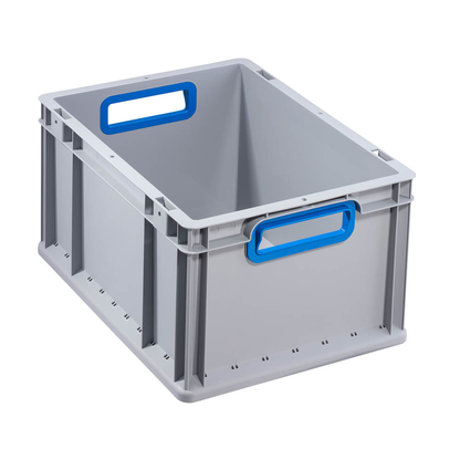 Artikelbild 2 für Allit ProfiPlus Eurobox grau, blau 30,0 x 40,0 x 22,0 cm, 1 St., Artikelnummer 837056