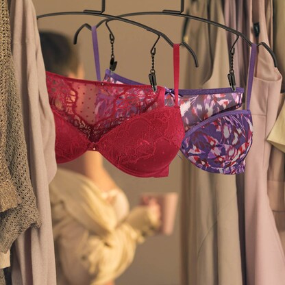 Artikelbild 3 für relaxdays Klammerbügel schwarz, 10 St., Artikelnummer 520603