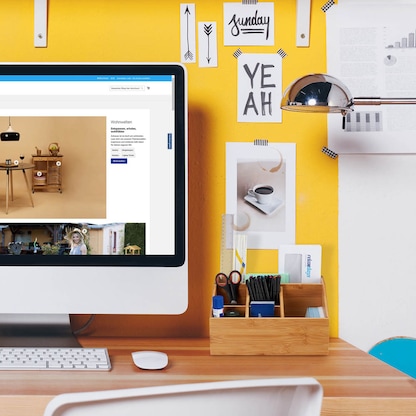 Artikelbild 3 für relaxdays Schreibtisch-Organizer braun Bambus 6 Fächer 28,0 x 19,5 x 14,0 cm, Artikelnummer 604993