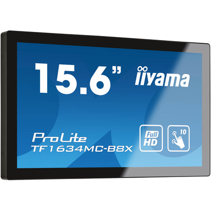 Artikelbild für iiyama ProLite TF1634MC-B8X LED-Display, schwarz, 39,5 cm (15,6 Zoll), Artikelnummer 551399