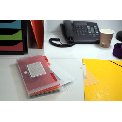 Artikelbild 7 für Exacompta Fächermappe Crystal 7 Fächer transparent, 1 St., Artikelnummer 680837