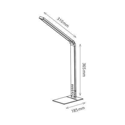 Artikelbild 15 für Hansa LED Magic Light LED Schreibtischlampe schwarz 10 W, Artikelnummer 371094