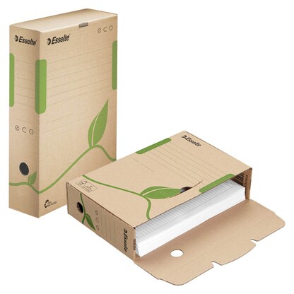 Artikelbild für Esselte Archivboxen ECO braun 8,0 x 23,3 x 32,7 cm, 25 St., Artikelnummer 845887