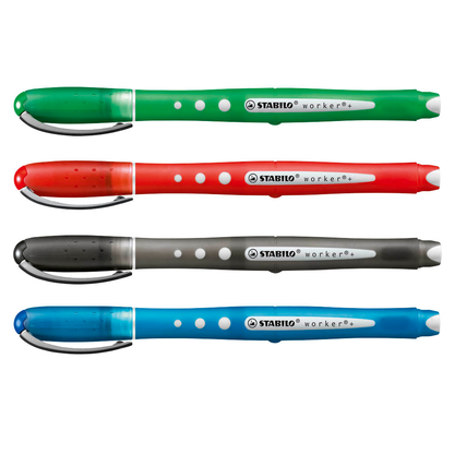 Artikelbild 2 für STABILO worker colorful Tintenroller 0,5 mm, Schreibfarbe: farbsortiert, 4 St., Artikelnummer 507798