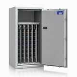 Artikelbild 1 für ISS safe4key Schlüsseltresor lichtgrau mit 600 Haken, Elektronikschloss, 50,0 x 42,0 x 100,0 cm, 1 St., Artikelnummer 850162