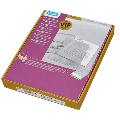 Artikelbild 8 für ELBA Sichthüllen DIN A4 glasklar glatt 0,14 mm, 100 St., Artikelnummer 150532