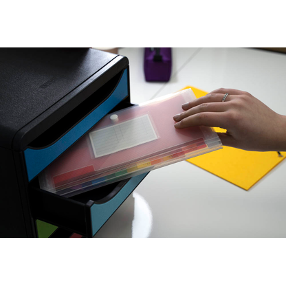 Artikelbild 5 für Exacompta Fächermappe Crystal 7 Fächer transparent, 1 St., Artikelnummer 680837