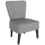 Artikelbild 1 für meet powered by PAPERFLOW Besuchersessel Brighton FTBRISC.01.14 grau Kunstleder, 1 St., Artikelnummer 687649