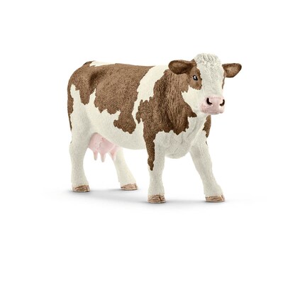 Artikelbild für Schleich® Farm World 13801 Fleckvieh-Kuh Spielfigur, Artikelnummer 416703
