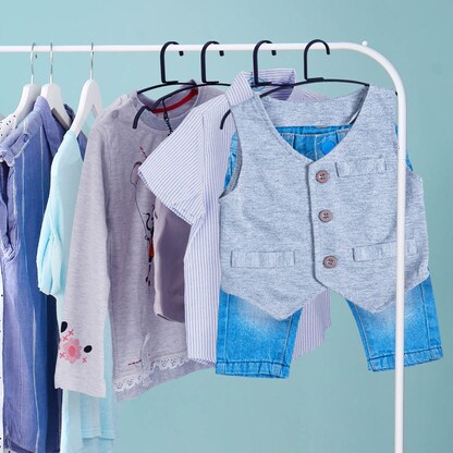 Artikelbild 5 für relaxdays Klammerbügel schwarz, 10 St., Artikelnummer 520603