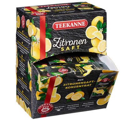 Artikelbild 4 für TEEKANNE Zitronensaft, 100 x 4,0 ml, Artikelnummer 174370