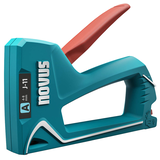 Artikelbild 1 für novus Handtacker J-11 türkis, weiß, 1 St., Artikelnummer 611622