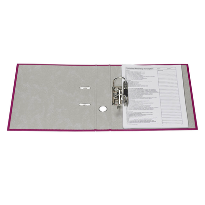 Artikelbild 5 für bene No.1 Power Ordner brombeer Kunststoff 5,2 cm DIN A4, 1 St., Artikelnummer 426346