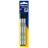 Artikelbild 1 für Pelikan 96 Fineliner schwarz 0,4 mm, 3 St., Artikelnummer 907225