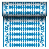Artikelbild 1 für STARPAK Tischläufer soft selection blau, weiß 40,0 cm x 24,0 m, 1 Rolle, Artikelnummer 466712