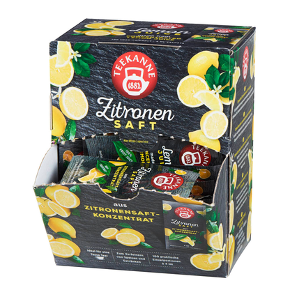 Artikelbild 5 für TEEKANNE Zitronensaft, 100 x 4,0 ml, Artikelnummer 174370