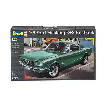 Artikelbild für Revell 07065 1965 Ford Mustang 2+2 Fastback unlackierter Bausatz, Artikelnummer 201479