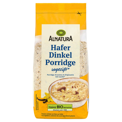 Artikelbild für ALNATURA Bio Hafer-Dinkel-Porridge ungesüßt 500,0 g, 1 St., Artikelnummer 294187