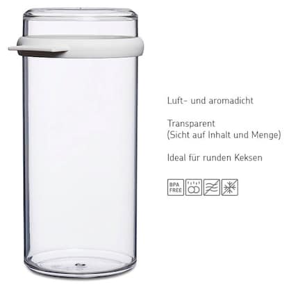 Artikelbild 4 für MEPAL Vorratsdose Stora 24,0 cm hoch weiß 1,9 l, 1 St., Artikelnummer 433999