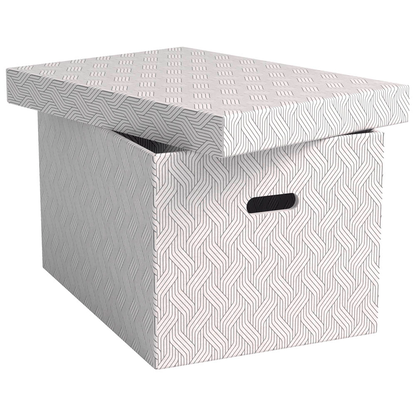 Artikelbild 4 für VON LEITZ Aufbewahrungsboxen 46,0 l weiß 35,5 x 51,0 x 30,5 cm, 3 St., Artikelnummer 636049