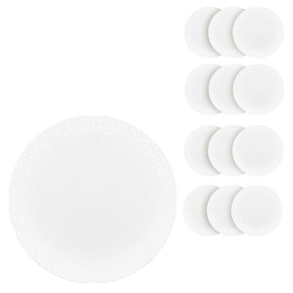 Artikelbild für BAUSCHER Teller SMART CRUST coup weiß Ø 20,0 cm, 12 St., Artikelnummer 819809