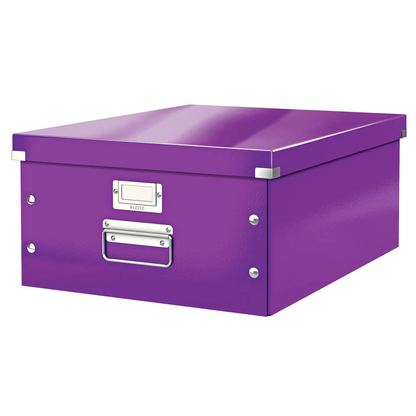 Artikelbild für LEITZ Click & Store Aufbewahrungsbox 36,0 l violett 36,9 x 48,2 x 20,0 cm, 1 St., Artikelnummer 409831