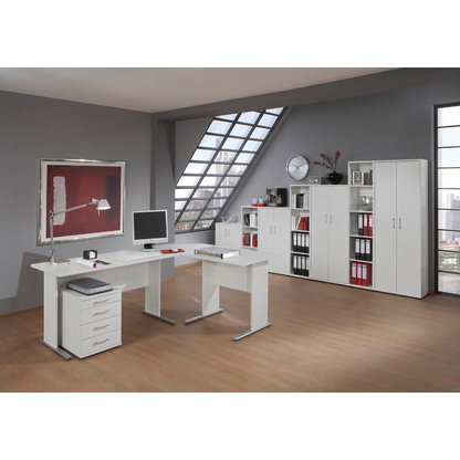 Artikelbild 4 für MÖBELPARTNER Aktenregal lichtgrau 40,0 x 34,0 x 111,0 cm, Artikelnummer 856688