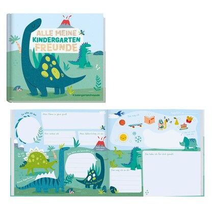 Artikelbild für Häfft® Verlag Freundebuch Alle meine Kindergartenfreunde quadratisch liniert, mehrfarbig Softcover 76 Seiten, 1 St., Artikelnummer 590717
