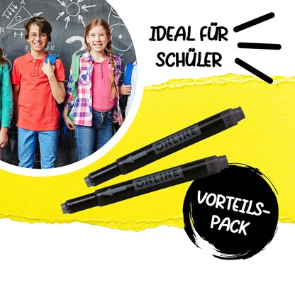 Artikelbild 3 für ONLINE® Tintenpatronen für Füller Kombi schwarz, 25 St., Artikelnummer 617359