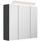 Artikelbild 1 für POSSEIK Spiegel mit Beleuchtung 70 grafit 70,0 x 17,0 x 62,0 cm, Artikelnummer 668156