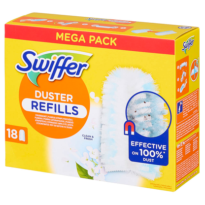 Artikelbild 4 für Swiffer DUSTER REFILLS MEGA PACK Staubfangtücher Mikrofaser, 18 St., Artikelnummer 527141
