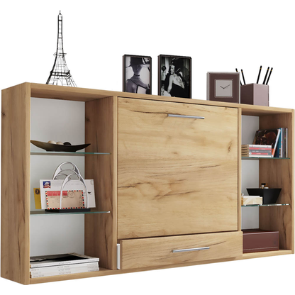 Artikelbild 7 für VCM my office Teala Wandschreibtisch eiche quadratisch, hängend eiche 120,0 x 20,0 cm, Artikelnummer 849014