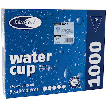 Artikelbild 2 für STARPAK Spitzbecher blau 115,0 ml, 1.000 St., Artikelnummer 119844