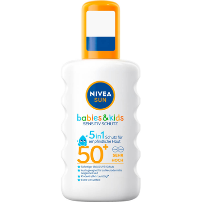 Artikelbild für NIVEA SUN 5in1 Babies & Kids Sonnenspray 200 ml, Artikelnummer 541288
