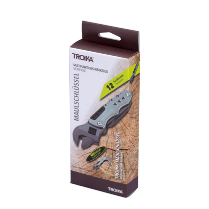 Artikelbild 2 für TROIKA® Multitool MAULSCHLÜSSEL TOL44/GY, Länge: 15,2 cm, 1 St., Artikelnummer 666509