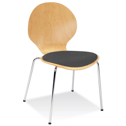 Artikelbild 2 für Nowy Styl Schalenstühle Cafe VI buche, schwarz Holz, 4 St., Artikelnummer 473847