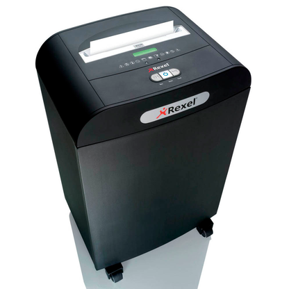 Artikelbild für Rexel Mercury RDX1850 Aktenvernichter mit Partikelschnitt P-3, 4 x 45 mm, bis 18 Blatt, schwarz, Artikelnummer 549720