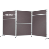 Artikelbild 1 für FRANKEN Trennwand ECO, doppelseitig, grau 120,0 x 60,0 cm, 1 St., Artikelnummer 570566