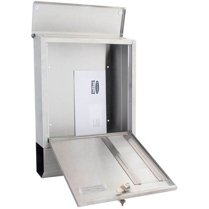 Artikelbild 3 für ROTTNER Briefkasten Corto Inox T06194 silber, Artikelnummer 830606