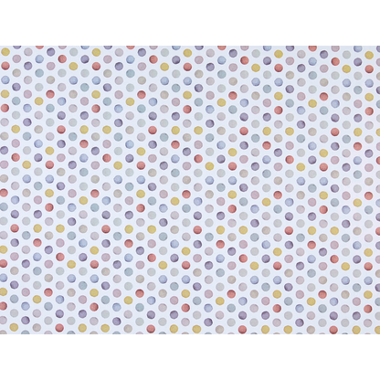 Artikelbild 2 für JUNG SCHÖNER VERPACKEN Geschenkpapier Atelier Punkte mehrfarbig beidseitig bedruckt, 20,0 m, Artikelnummer 726602