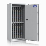 Artikelbild 1 für ISS safe4key Schlüsseltresor lichtgrau mit 880 Haken, Elektronikschloss, 50,0 x 42,0 x 115,0 cm, 1 St., Artikelnummer 850224