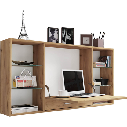 Artikelbild 10 für VCM my office Teala Wandschreibtisch eiche quadratisch, hängend eiche 120,0 x 20,0 cm, Artikelnummer 849014